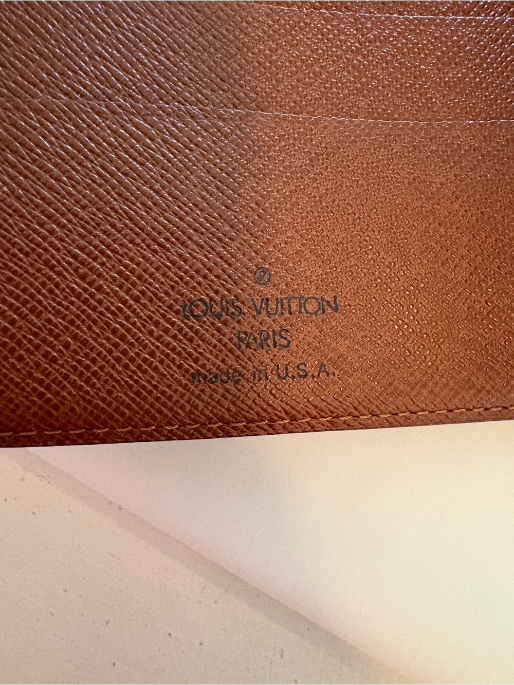 Louis Vuitton Monogram Canvas Porte Papier Bifold Wallet - Brown/Gold - Picture 5 of 10